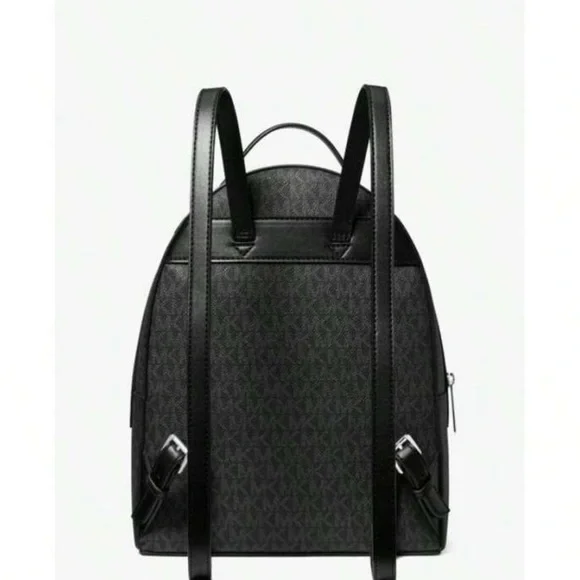 Michael Kors Charcoal Monogram Backpack MICHAEL Michael Kors TANNER BACKPACK - Rucksack - black  main image 4